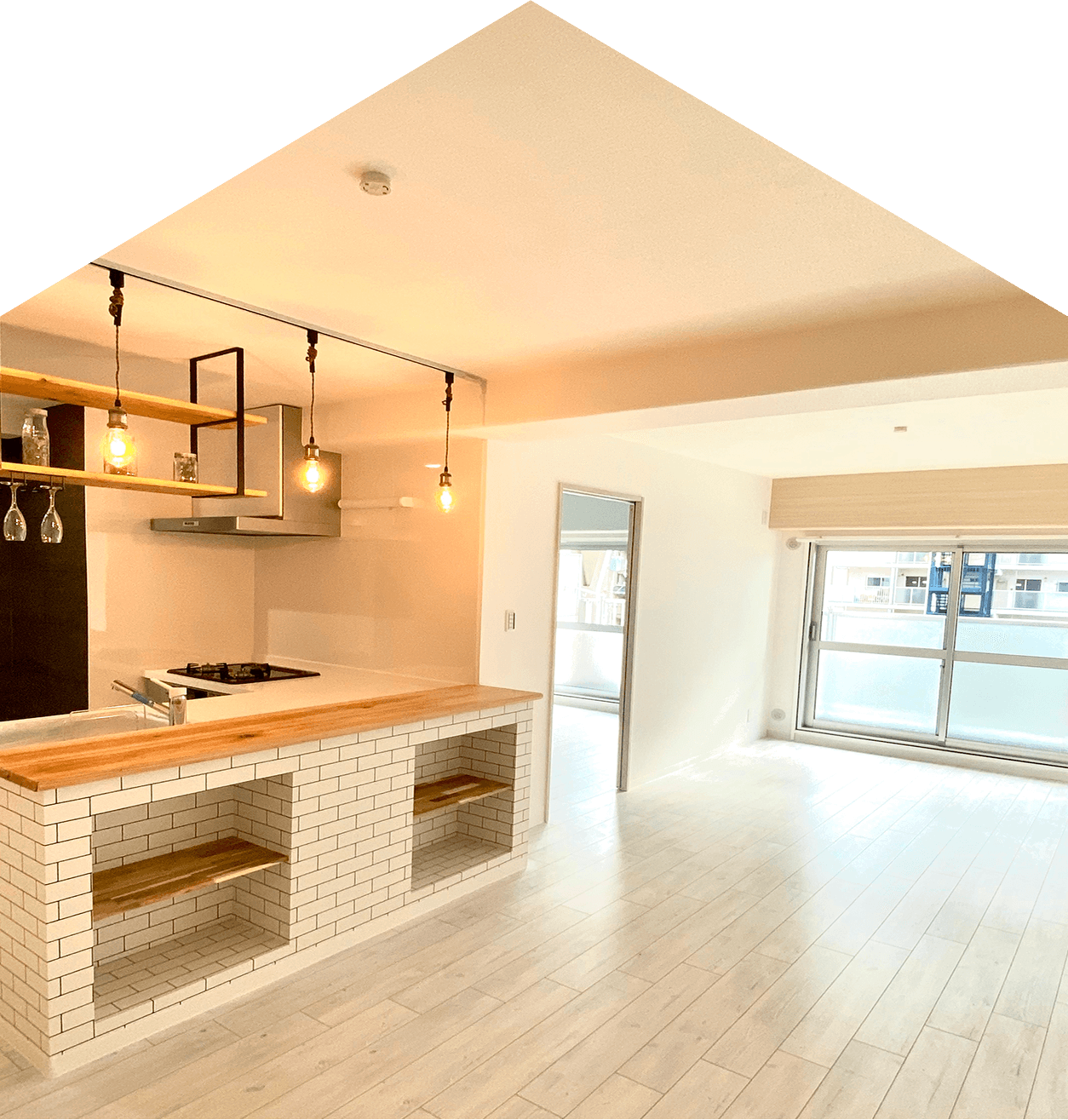 木の部屋の写真