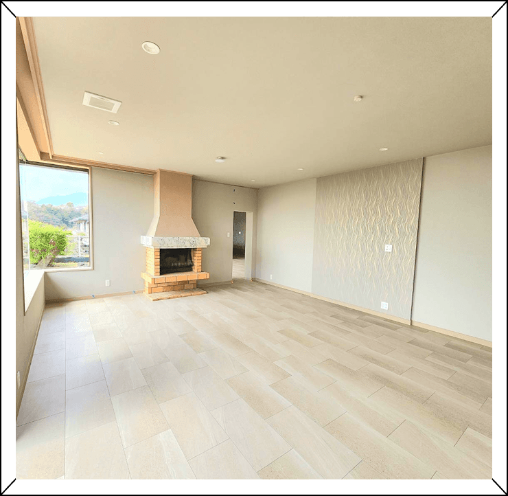 明るい部屋の写真