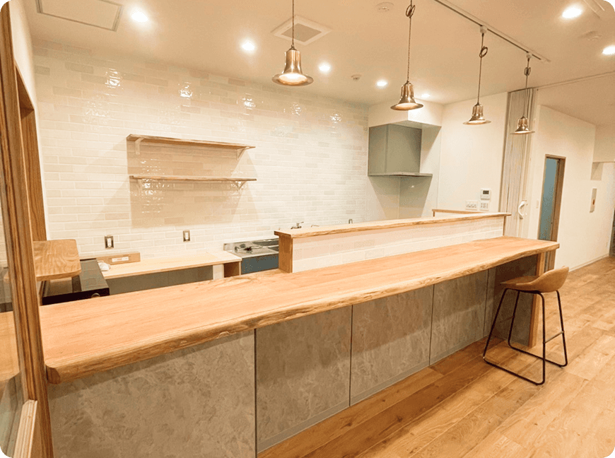 明るい部屋の写真