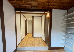 「和モダン」素材の良さを生かす